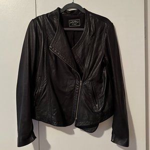 Lucky Brand Leather Jacket Size Large